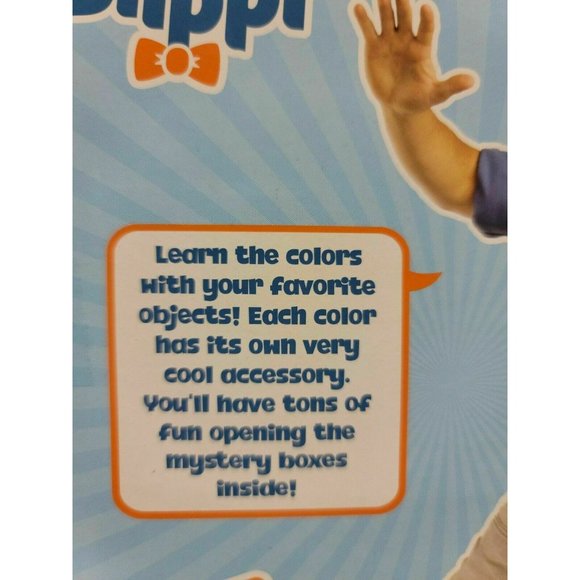 Blippi 10 Piece Box Learning Colors Children Educational Set Fun Toy - Picture 5 of 9